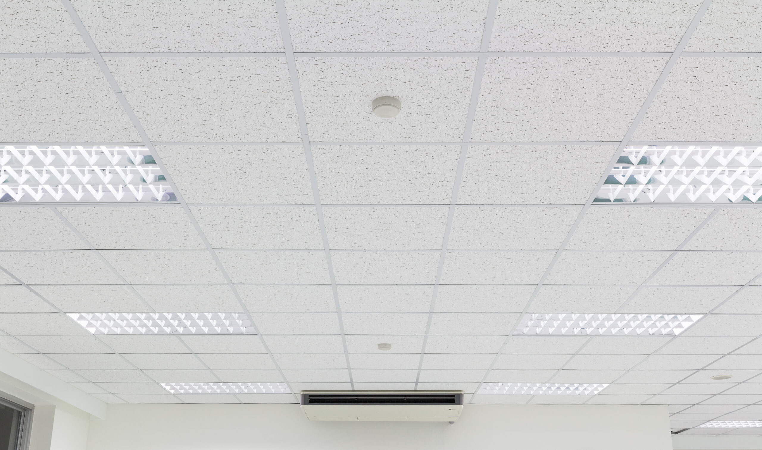 What are suspended ceilings?